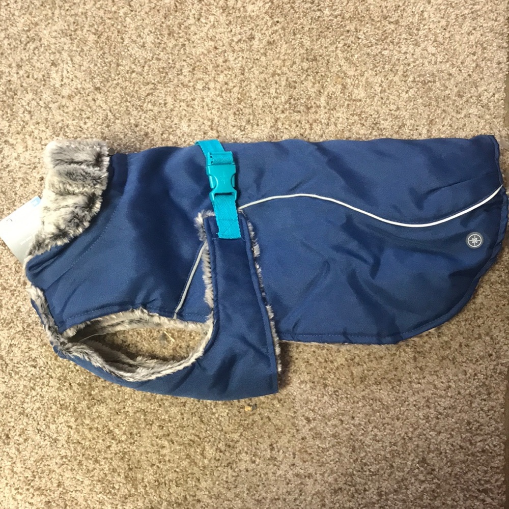 NWT Belted Dog Jacket
